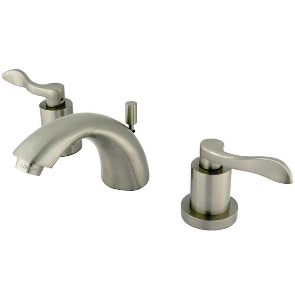 Mini-Widespread Bathroom Faucet, Brushed Nickel